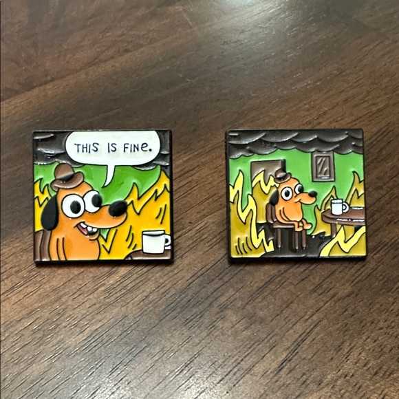 Other - This is Fine Enamel Pins